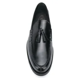 Tod\'s tassel embellished loafers - black - Size 11 UK 45.5 Tod main image 3